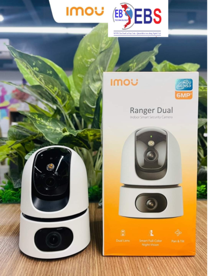 Nhà sản xuất: Dahua Mã sản phẩm: IPC-S2XP-6M0WED Camera IMOU Ranger Dual 3MP + 3MP Camera có độ phân giải 3MP + 3MP Hỗ trợ đàm thoại 2 chiều Báo động bằng âm thanh 110dB Phát hiện người và thú cưng Phát hiện dáng người và theo dõi thông minh Camera có khả năng nhìn đêm có màu Cho phép ghi hình kèm ghi âm Tùy chỉnh âm báo