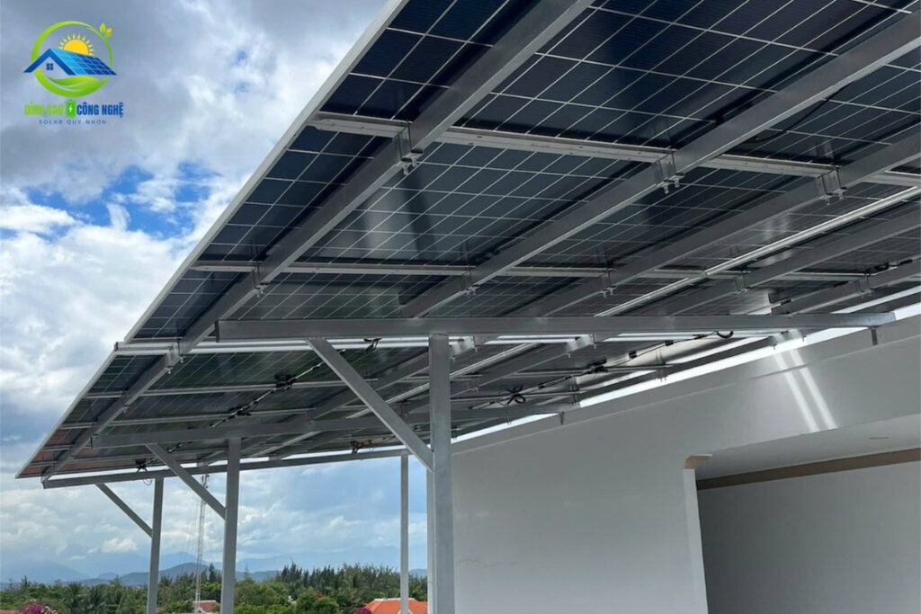 Điện năng lượng mặt trời 45kw Góc cà phê xưa - Phước Nghĩa