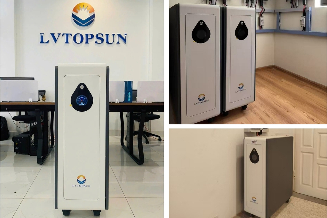 Pin lưu trữ Lithium LVTOPSUN 32 kWh 51.2V 628Ah