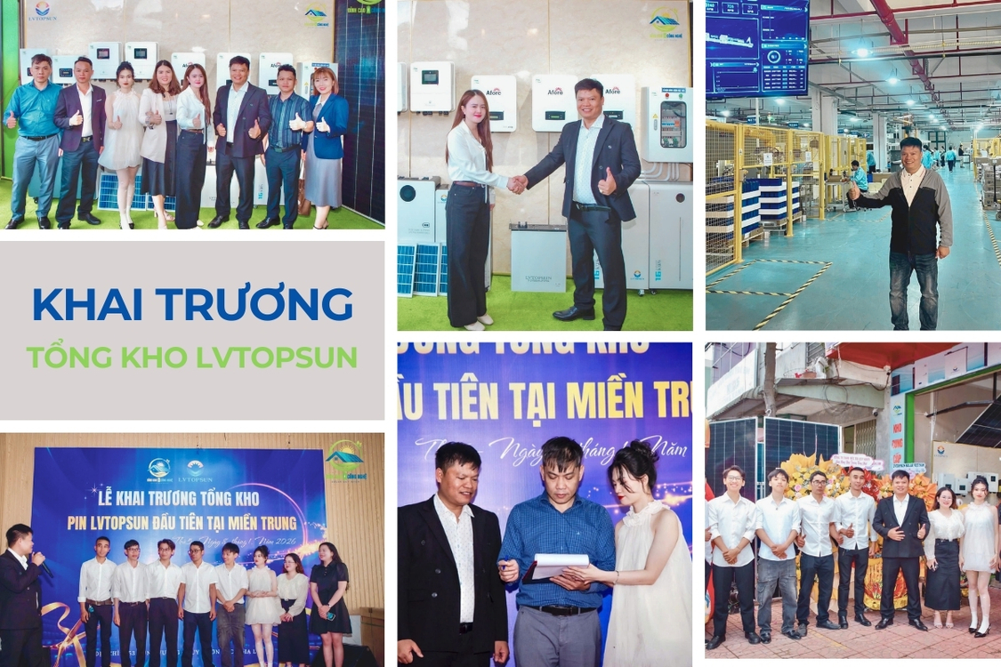 KHAI TRƯƠNG TỔNG KHO LVTOPSUN