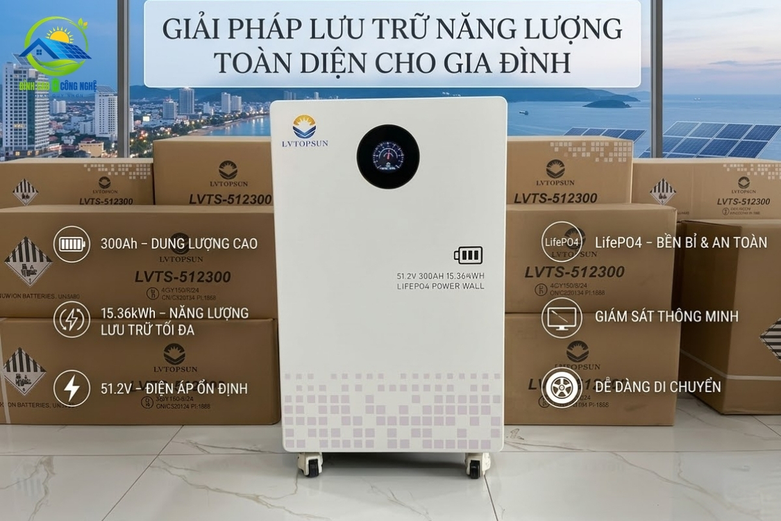 Pin lưu trữ năng lượng LVTOPSUN