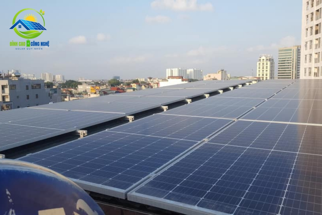 LẮP ĐIỆN MẶT TRỜI QUÁN CAFE QUY NHƠN