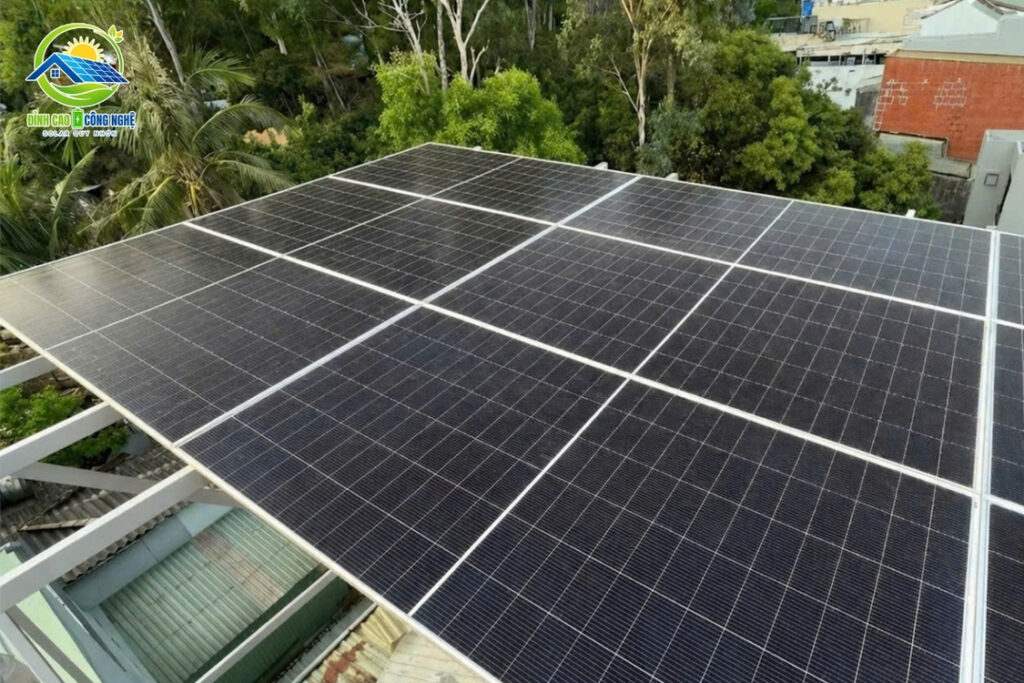 Hệ thống điện mặt trời 11kWp cho khách hàng tại đường Hoàng Văn Thụ - Quy Nhơn - Gia Lai