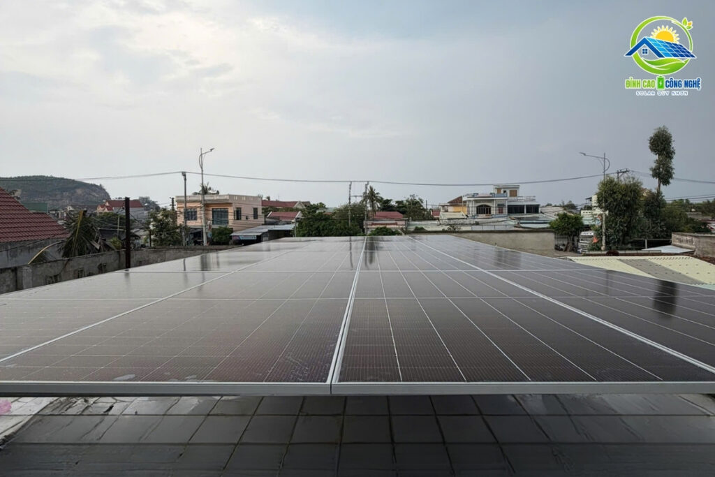 Dự án điện mặt trời áp mái công suất 10kwp cho khách hàng tại Xuân Hải - Phú Yên (cũ)