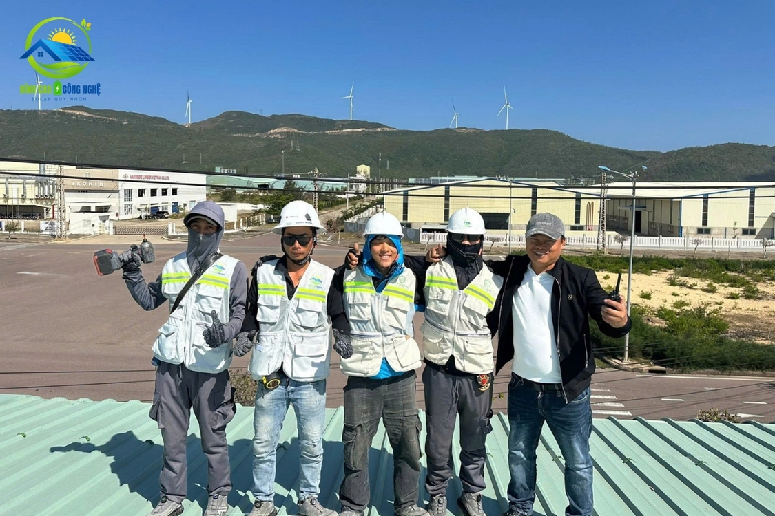 ĐỈNH CAO CÔNG NGHỆ QUY NHƠN - đơn vị chuyên thi công lắp đặt hệ thống điện năng lượng mặt trời Quy Nhơn và miền Trung