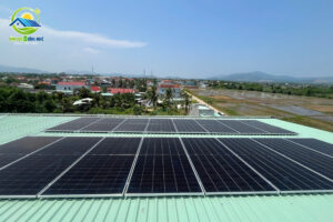 Hệ thống điện mặt trời 10kWp tại Phù Mỹ giúp giảm hóa đơn tiền điện từ 4 - 5 triệu đồng mỗi tháng