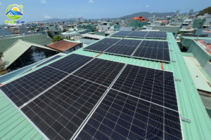 Dự án điện mặt trời 5.5kwp 51 Trần Quốc Toản - Quy Nhơn| tiết kiệm 2 triệu đồng tiền điện mỗi tháng