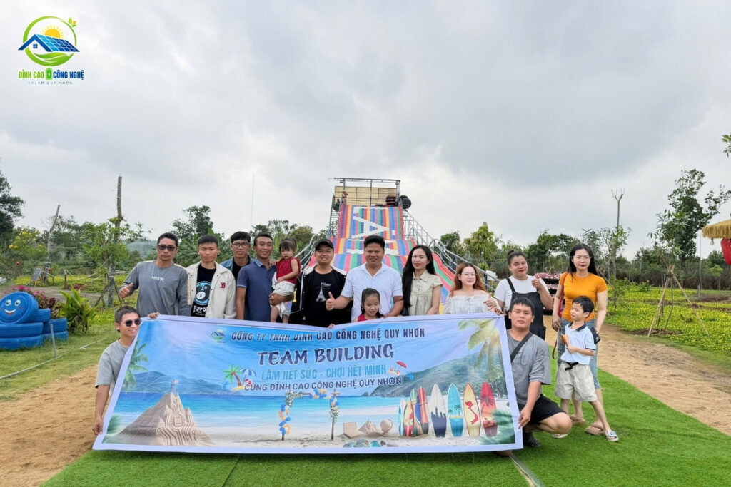 Team Building 2026: “Làm hết sức - Chơi hết mình" cùng Đỉnh cao công nghệ Quy Nhơn