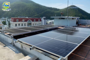 Điện Mặt Trời 6.1kWp Tại Cửa Hàng Nhà Việt đường Trường Chinh, Quy Nhơn
