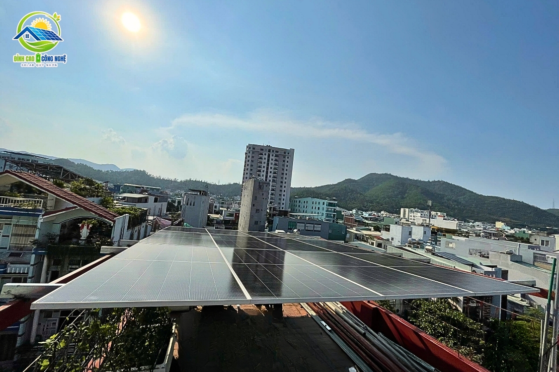 Dự án điện mặt trời 7.3kwp cho dãy nhà trọ ở 265 Nguyễn Thị Minh Khai - Quy Nhơn