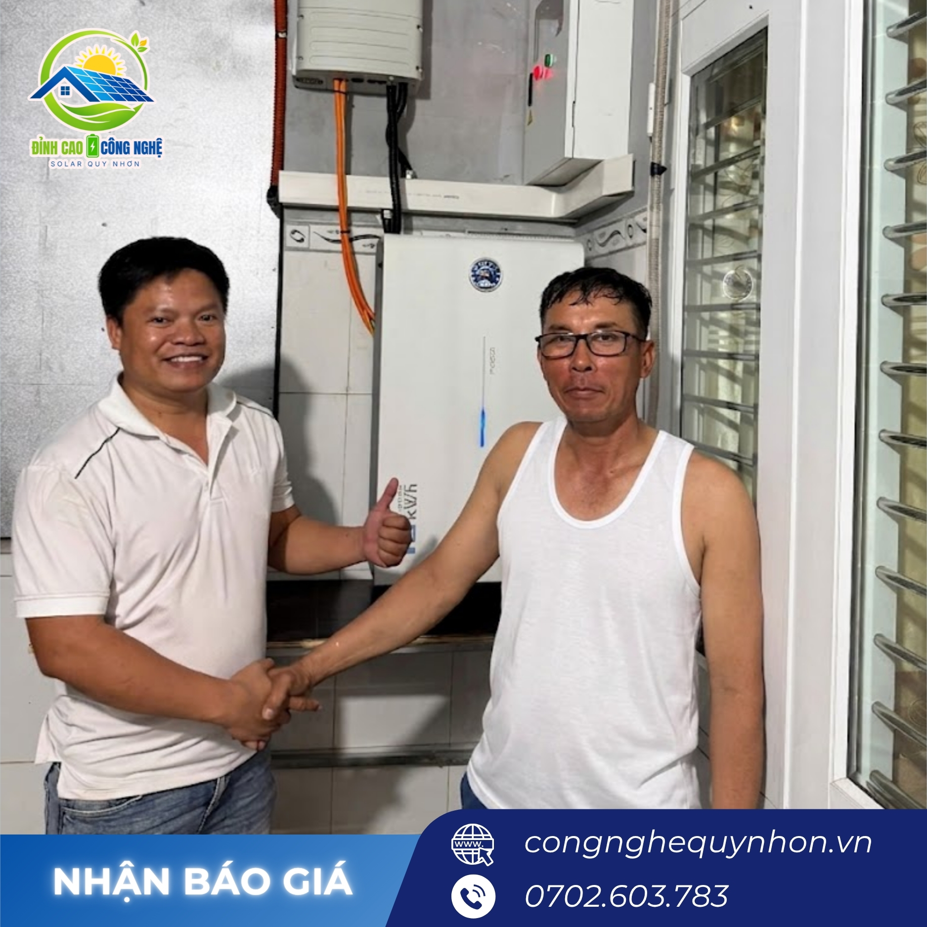 Đỉnh cao công nghệ Quy Nhơn - đơn vị thi công điện mặt trời uy tín tại miền Trung