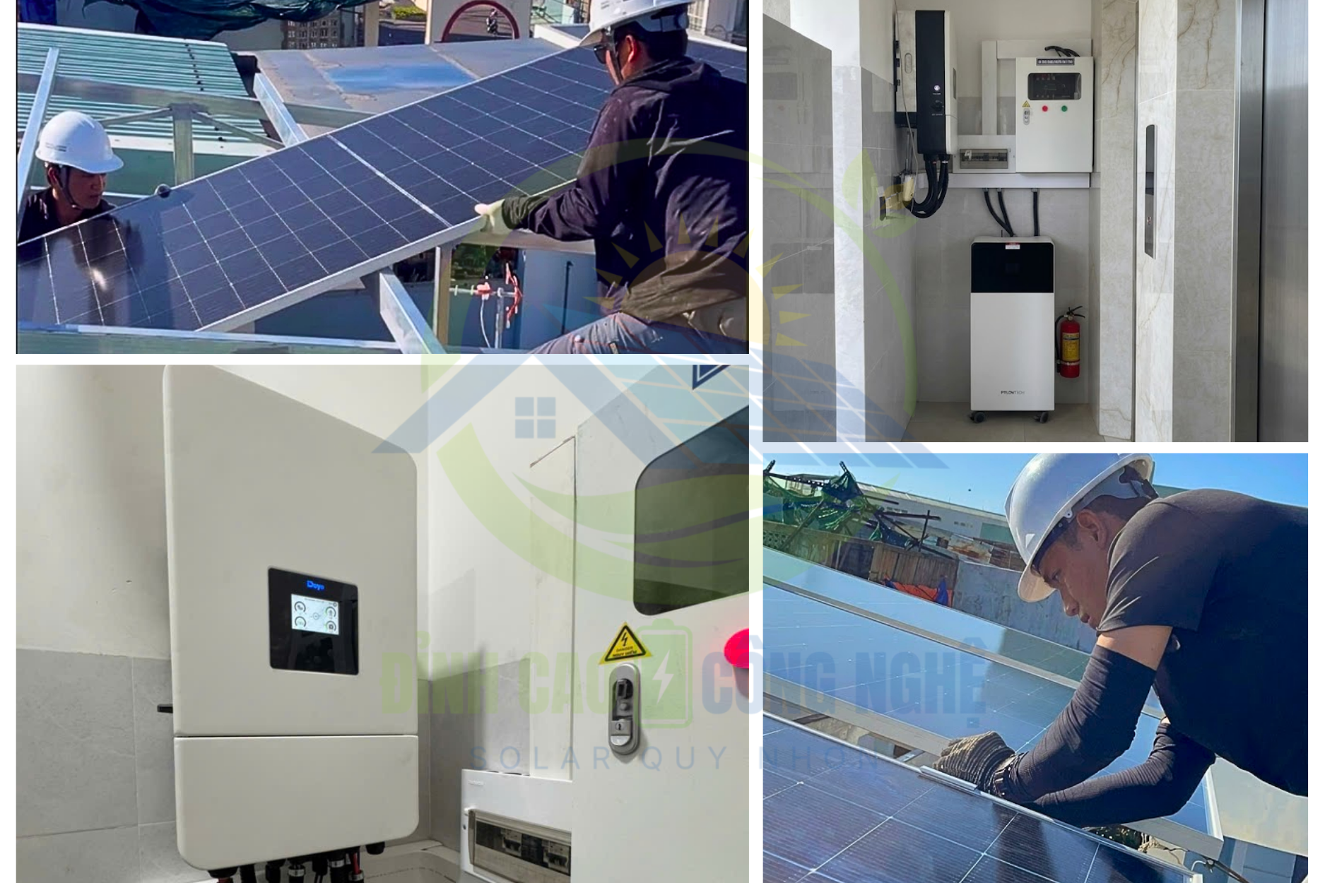 Quy mô của hệ thống điện mặt trời 12.2kwp