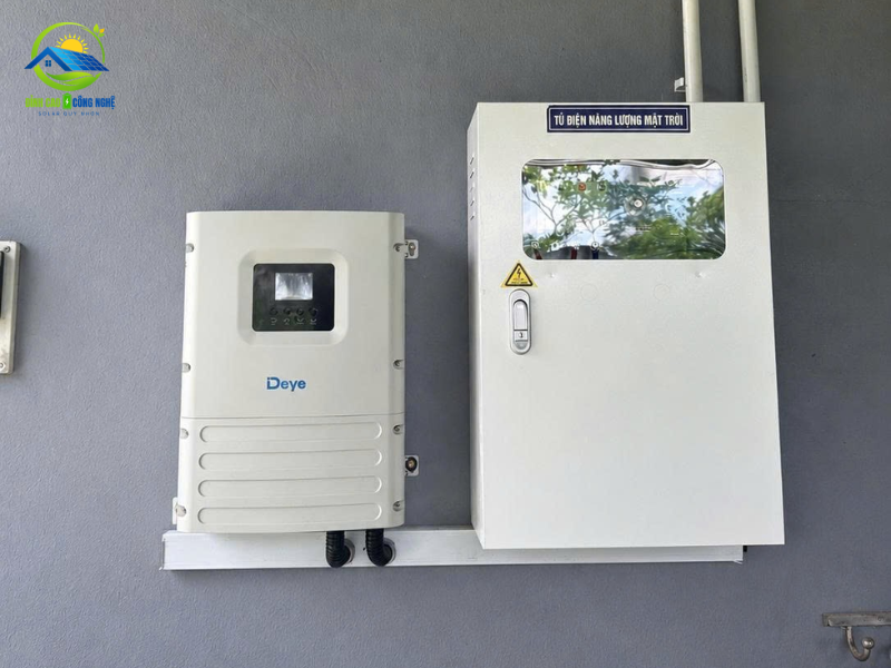 ĐIỆN MẶT TRỜI 3.75kWp canh vinh - vân canh