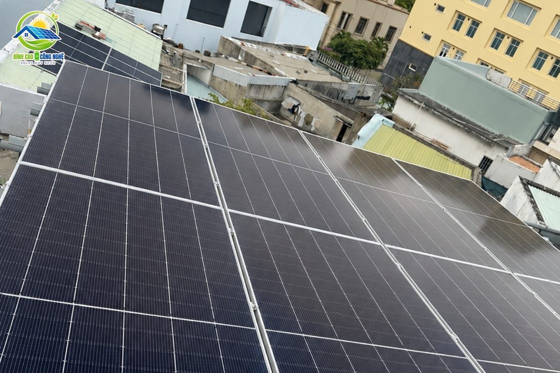Dự án điện mặt trời 5kwp tại diên hồng - quy nhơn