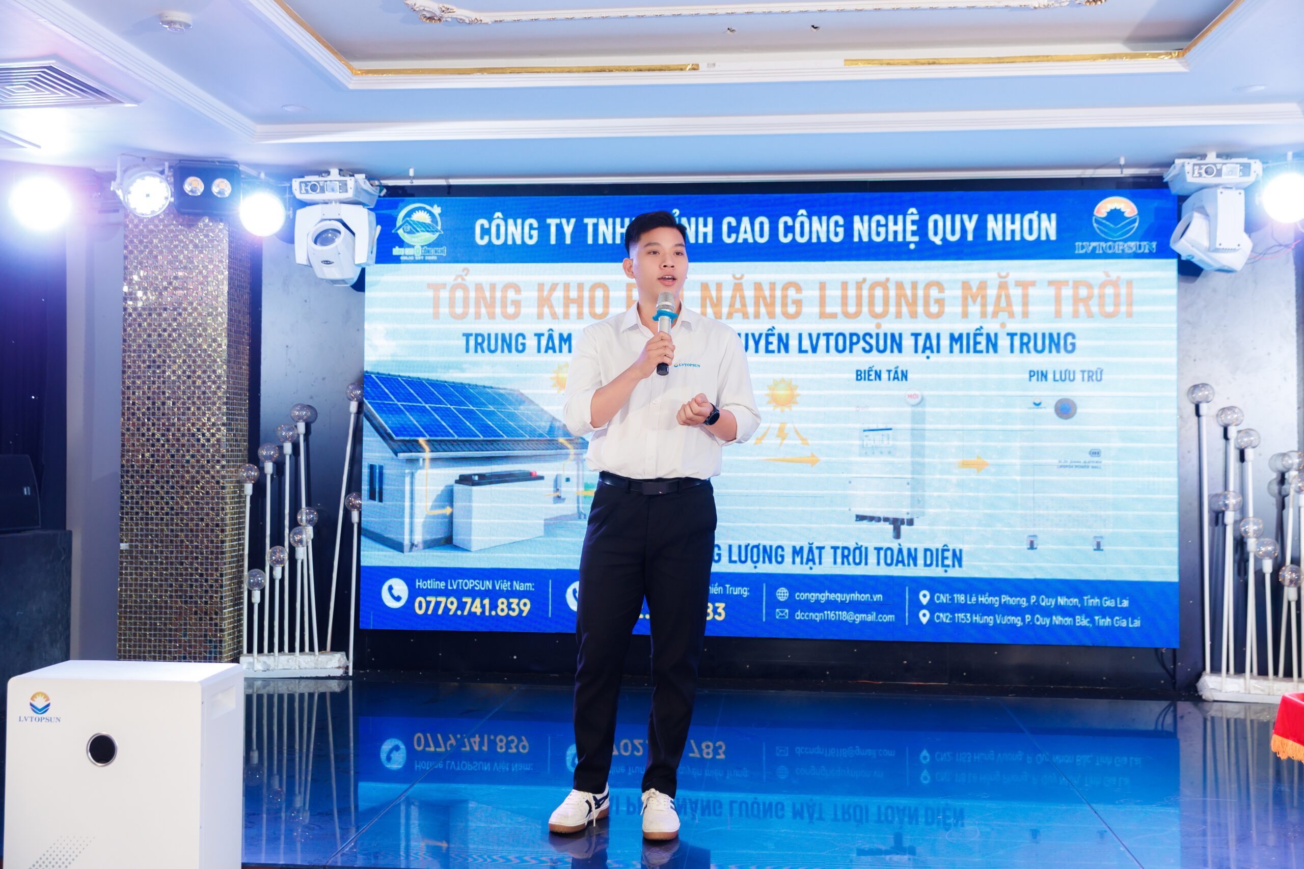 Nguyễn Ngọc Đăng Khoa – Đại diện LVTOPSUN Việt Nam đánh giá cao năng lực triển khai, đội ngũ kỹ thuật và định hướng phát triển của Đỉnh Cao Công Nghệ Quy Nhơn
