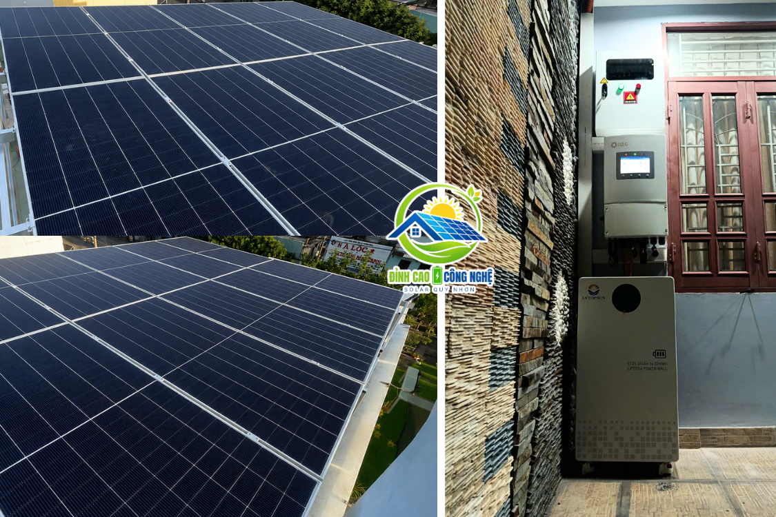 cấu hình điện mặt trời 6.1kwp