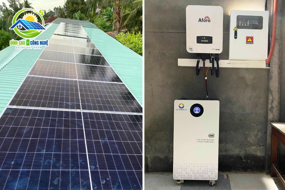 cấu hình hệ thống điện mặt trời 8.54kwp