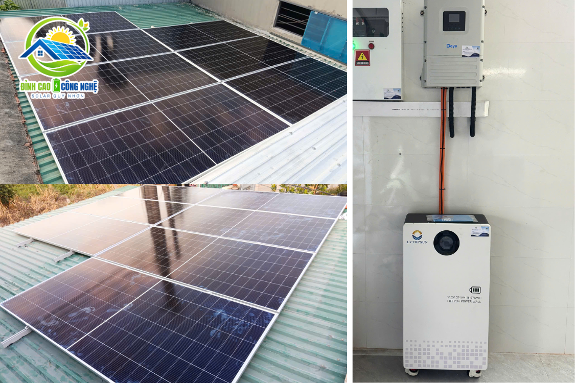 cấu hình hệ thống điện mặt trời 8.5kwp tại sa huỳnh quãng ngãi