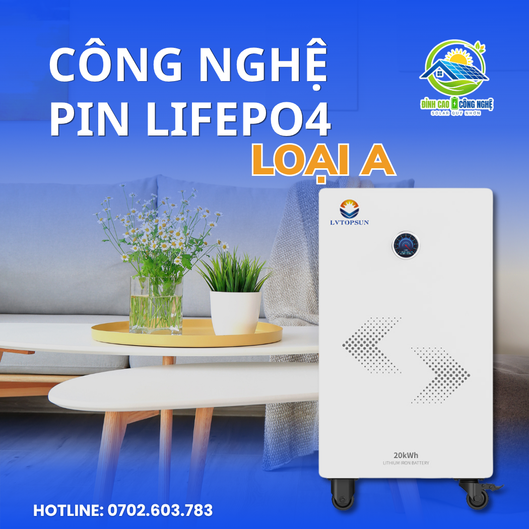 Công nghệ pin LiFePO4 loại A
