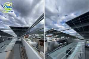 điện mặt trời 7.32kwp tại lương thế vinh quy nhơn