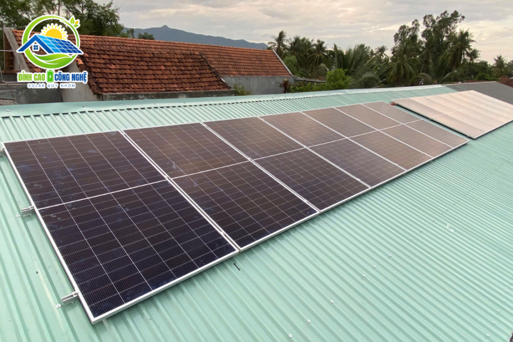 dự án điện mặt trời 8.54kwp tại bình dương phù mỹ