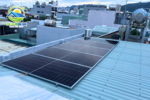 dự án hệ thống điện mặt trời 6.1kwp