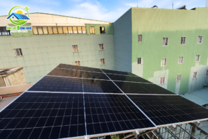 hệ thống điện mặt trời 8.64kWp tại 493 trần hưng đạo