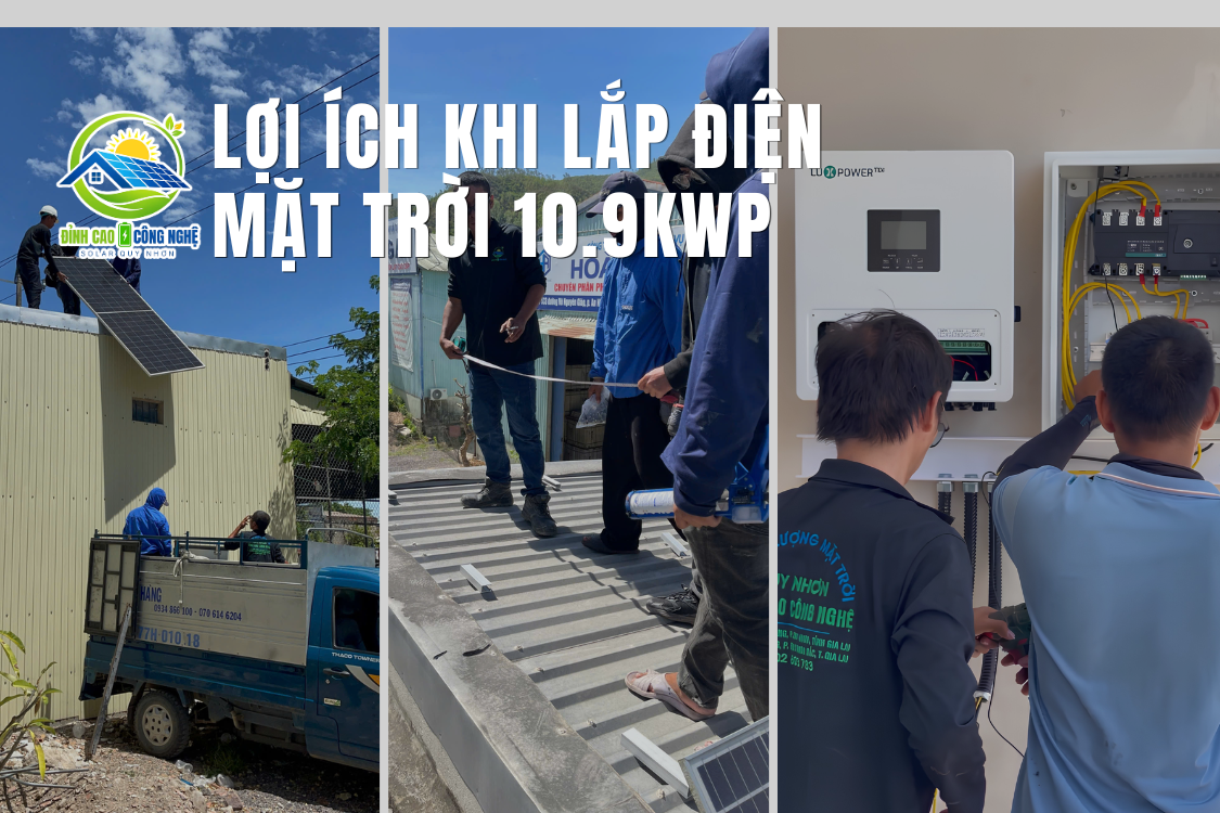 lợi ích khi lắp điện mặt trời 10.9kwp