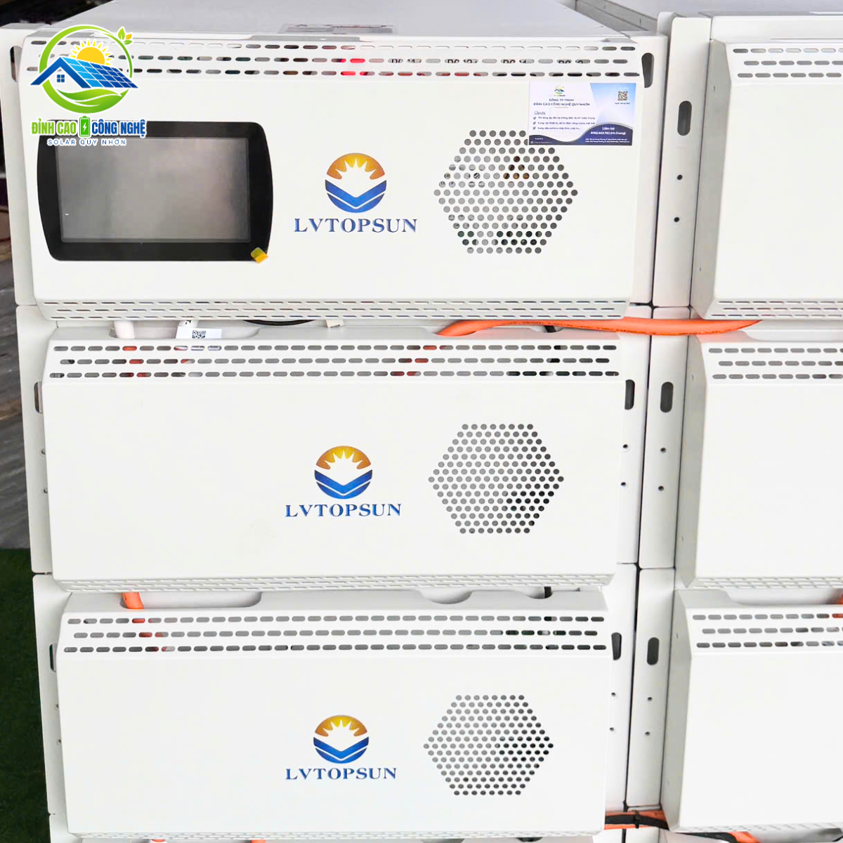 LVTS-(48~241)kWh-HV V2 ứng dụng công nghệ LiFePO₄