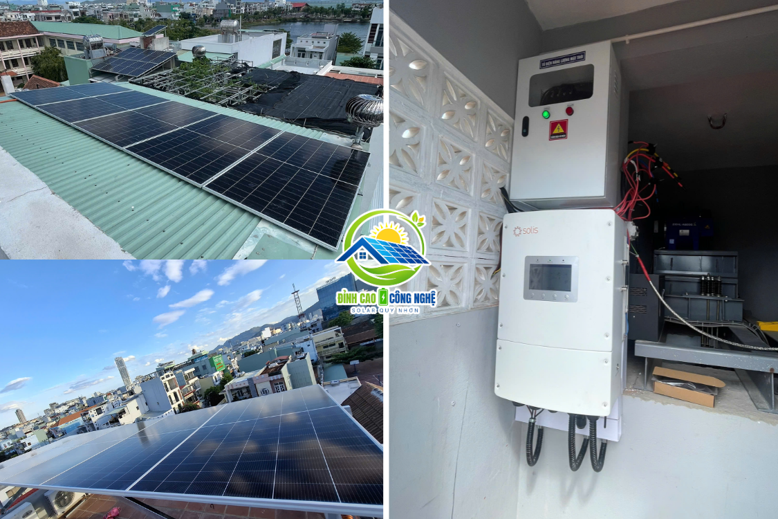 cấu hình hệ thống điện mặt trời 7.1kwp