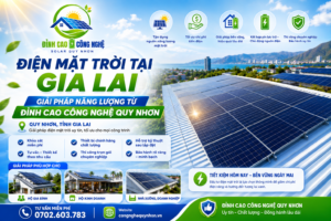 điện mặt trời tại gia giải pháp năng lượng từ đỉnh cao công nghệ quy nhơn