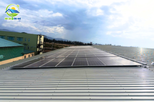 dự án điện mặt trời 100kwp tại quihub