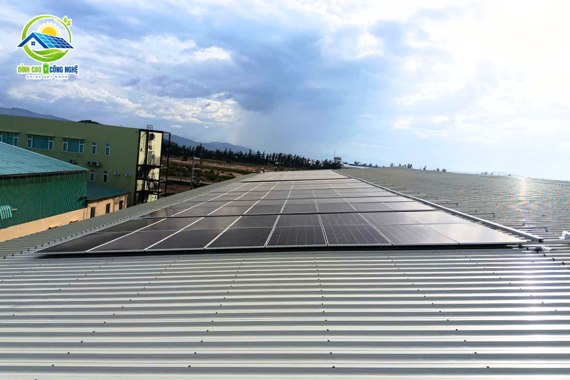 dự án điện mặt trời 100kwp tại quihub