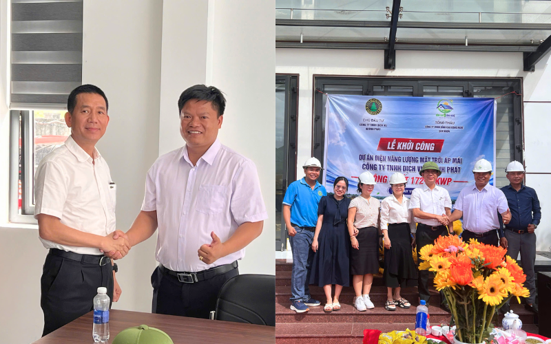 dự án năng lượng mặt trời 1729.8kwp