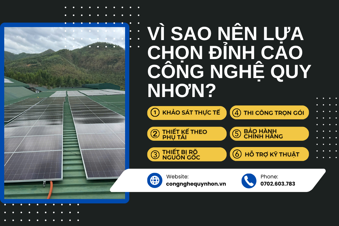 vì sao nên lựa chọn đỉnh cao công nghệ quy nhơn