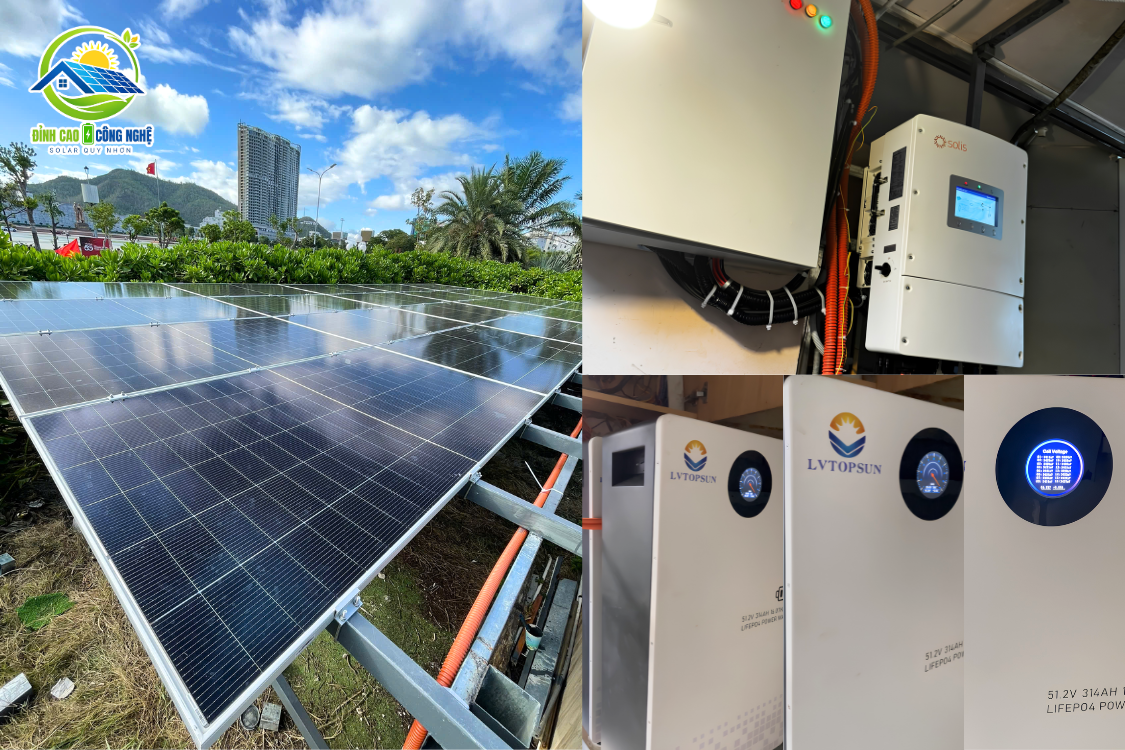 cấu hình hệ thống điện mặt trời 29.82kwp