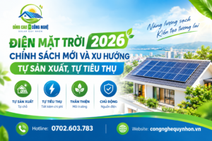 Điện mặt trời 2026