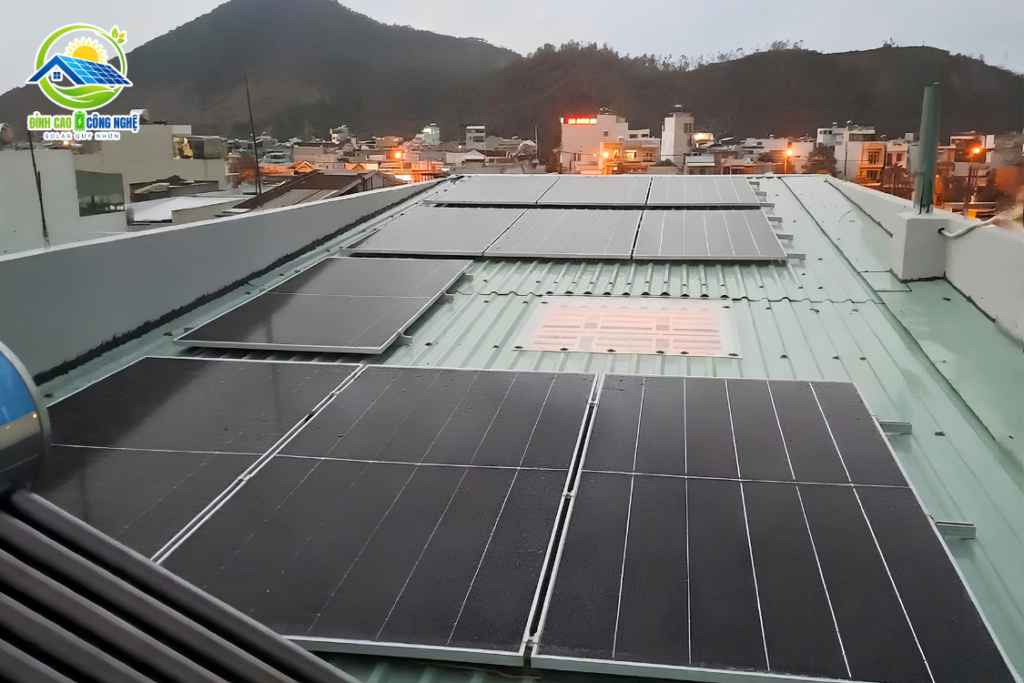 dự án điện mặt trời 7.2kwp
