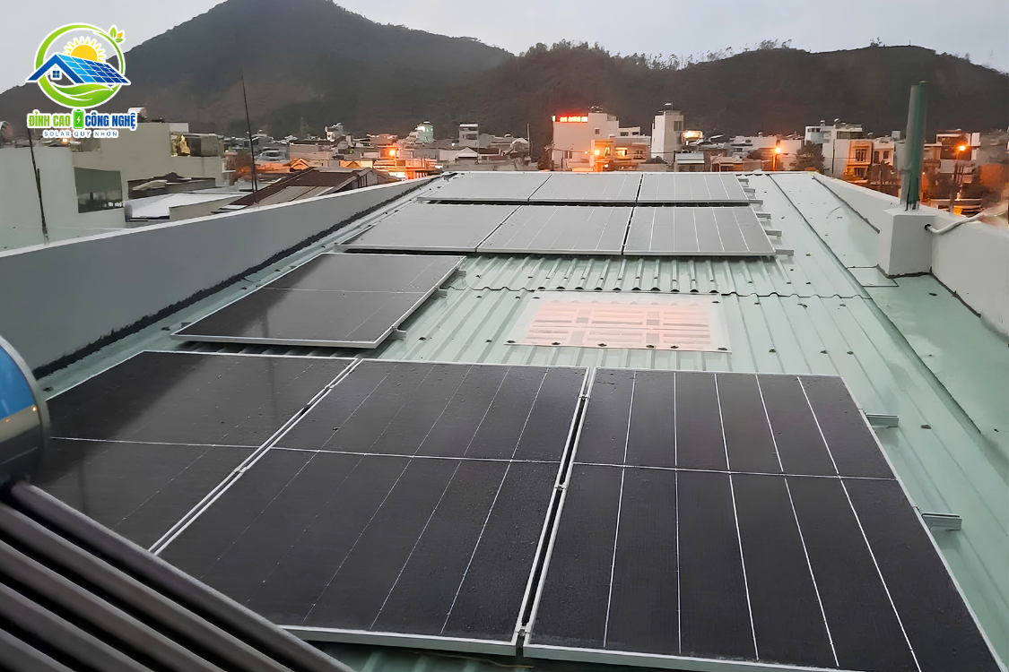dự án điện mặt trời 7.2kwp