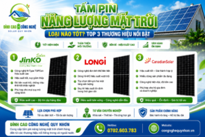 tấm pin năng lượng mặt trời loại nào tốt