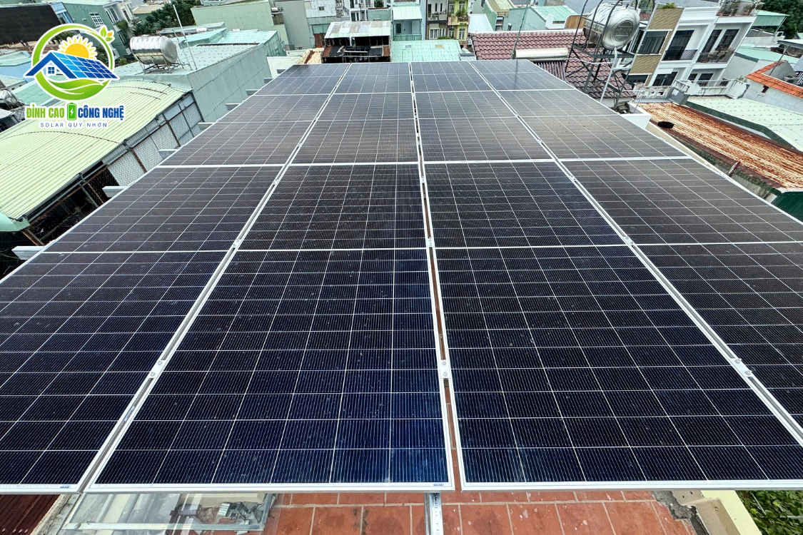 thông tin hệ thống điện mặt trời 7.32kwp