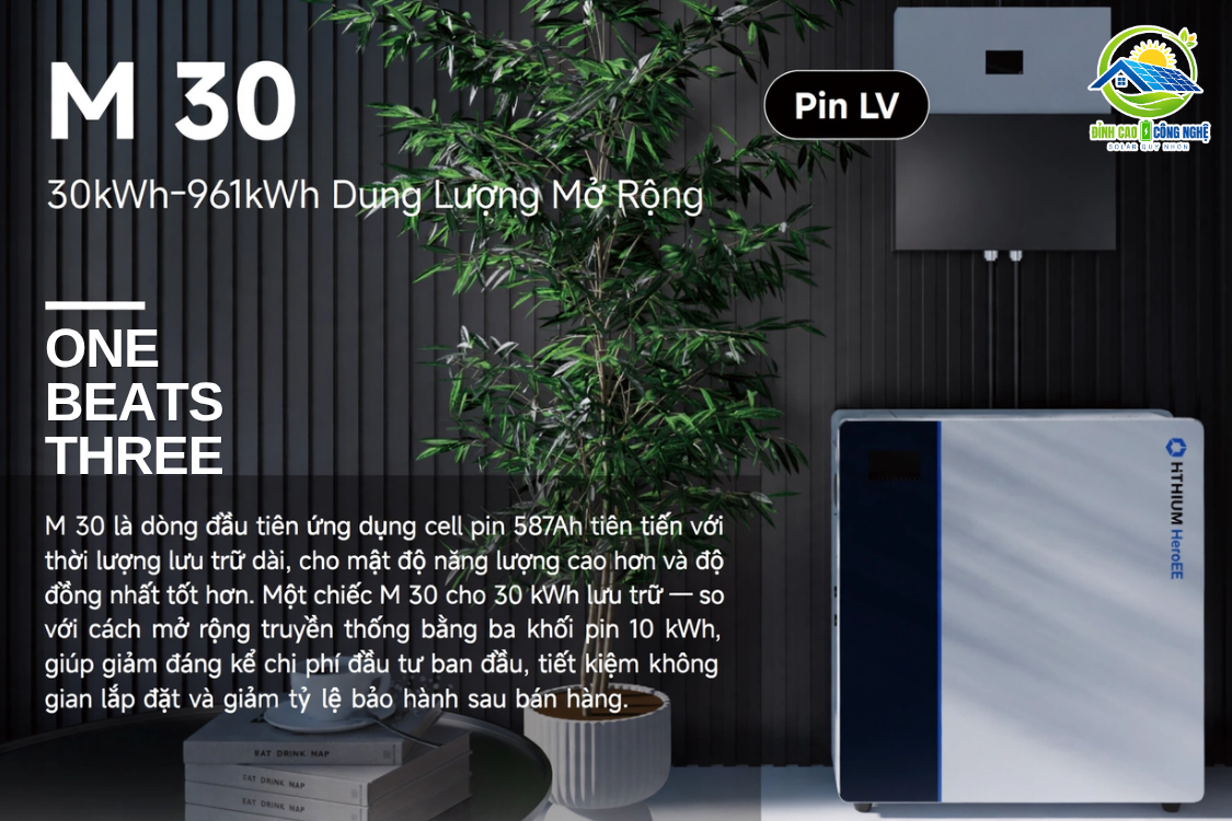 pin lưu trữ hithium heroee maxpower 30