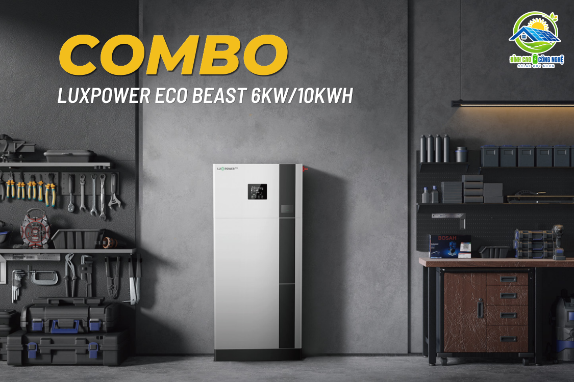 Combo Luxpower ECO BEAST 6kW/10kWh