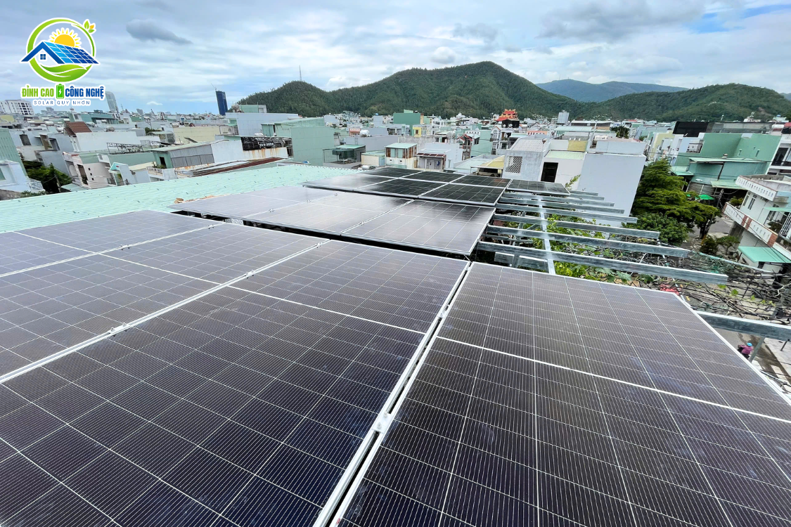 dự án điện mặt trời 11.36kwp tại 23 bùi đức sơn