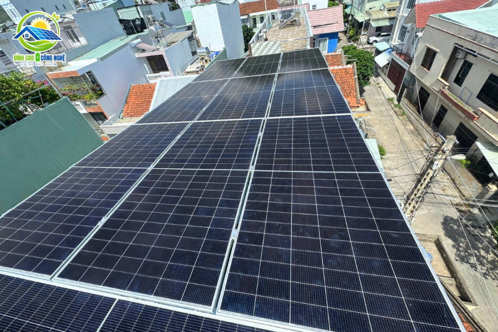 dự án điện mặt trời 6.1kwp
