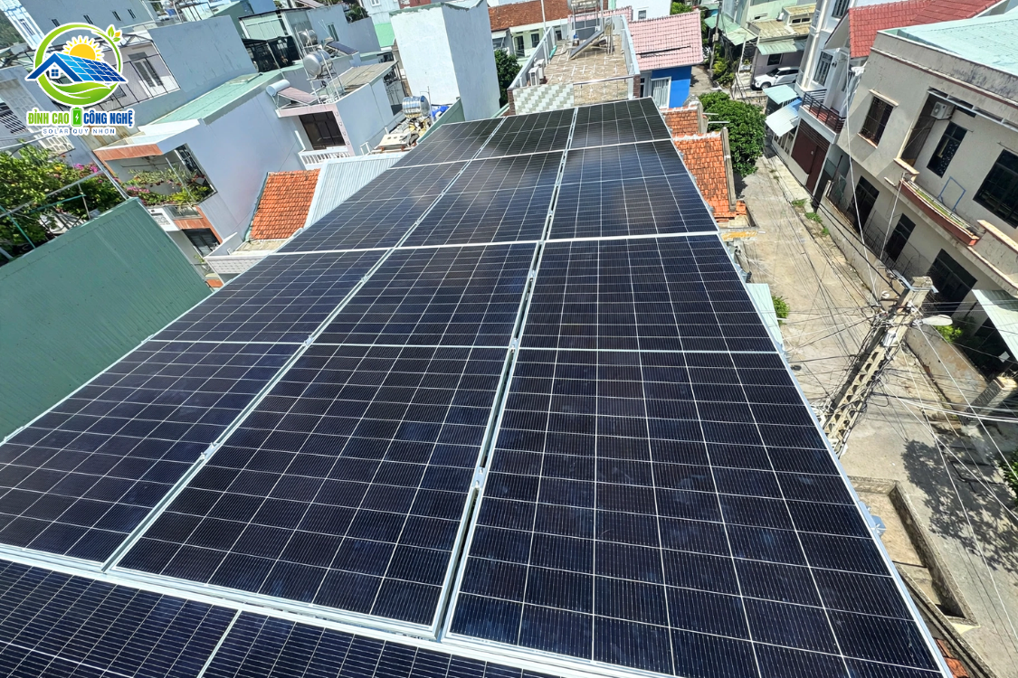 dự án điện mặt trời 6.1kwp