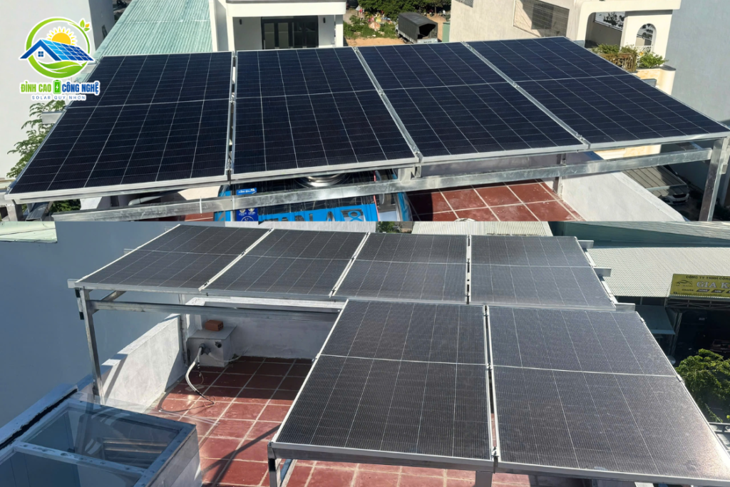 dự án điện mặt trời 6.1kwp